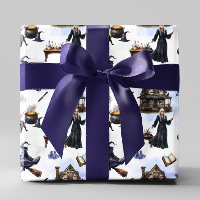 Witch Halloween  Wrapping Paper (Creator Uploaded)