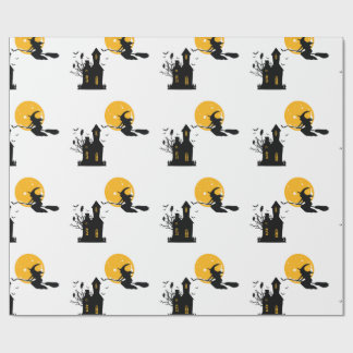 witch halloween  wrapping paper