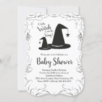 Witch Hat Baby Shower Halloween