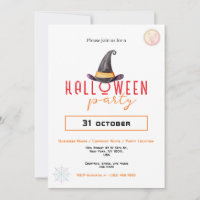 Witch Hat Business Halloween Party Office Event