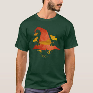 Witch Hat Halloween Halloween Party Creepy gift T-Shirt