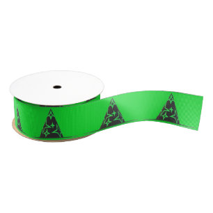 Witch Hat Halloween Ribbon  Grosgrain Ribbon