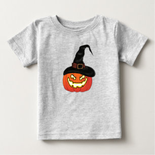 Witch Hat Jack O Lantern Halloween T-Shirt