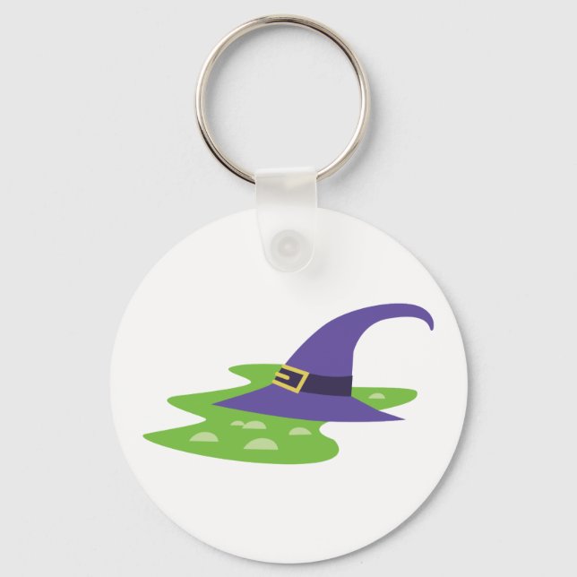 Witch Hat Key Ring (Front)