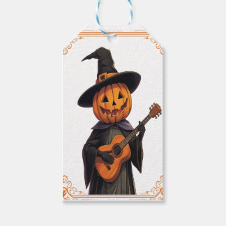 Witch Hat Pumpkin Halloween Vibes Gift Tags