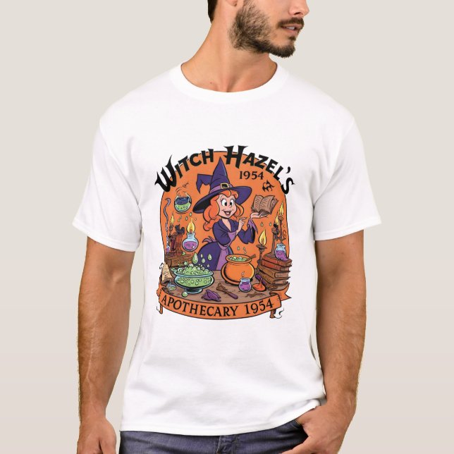 Witch Hazel's Apothecary 1954 apothecary T-Shirt (Front)