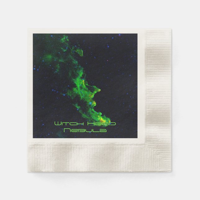 Witch Head Nebula astronomy image Napkin (Front)