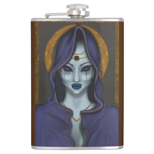 Witch Hip Flask (Front)