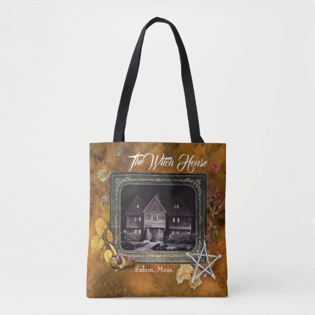 Witch House, Salem, Mass. Tote Bag (Front)