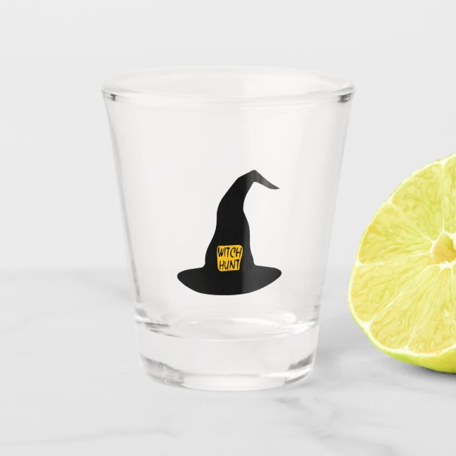 WITCH HUNT SHOT GLASS (Front)