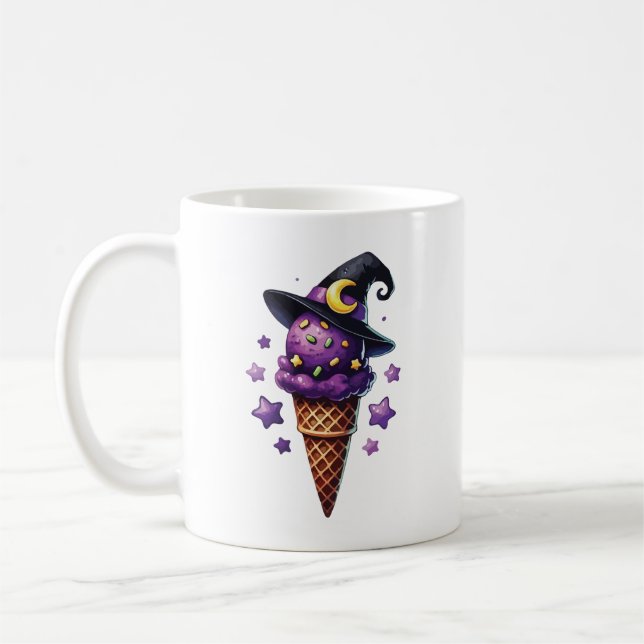 Witch ice cream  coffee mug (Left)