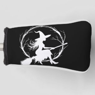 Witch in Flight Golf Head Cover