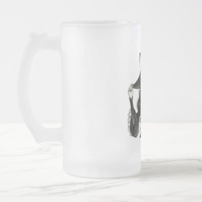 Witch in Lace Costume Mug (Left)