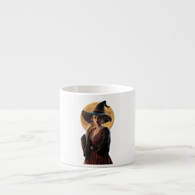 Witch in Moonlight Coffee Mug (Front)