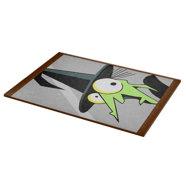 Witch In The Mirror Cutting Board (Corner)