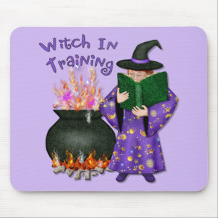 Witch in Training Mouse Mat