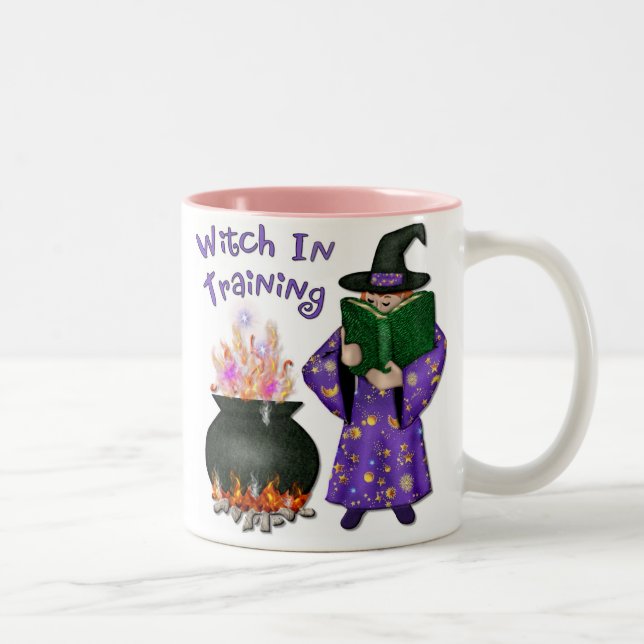 Witch in Training Two-Tone Coffee Mug (Right)