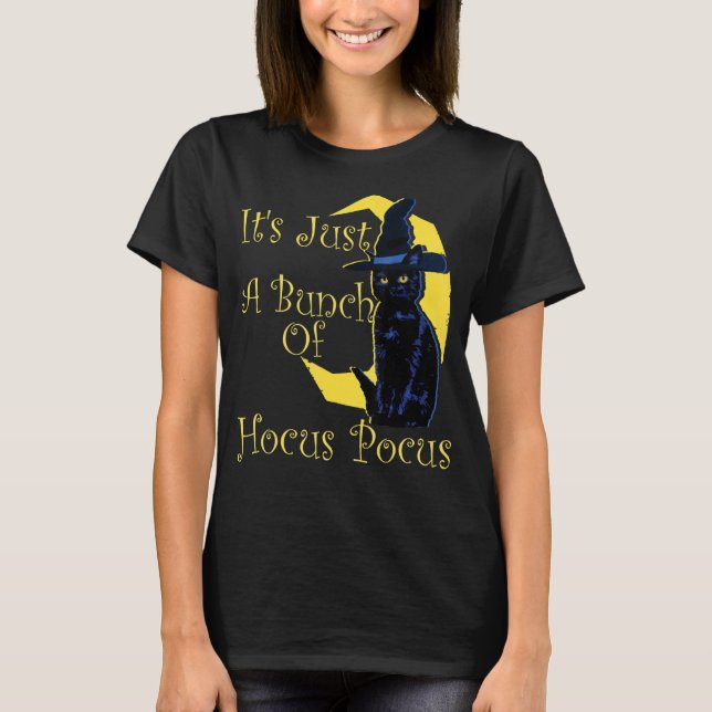 Witch It's Just A Bunch Of Hocus Pocus Spooky Seas T-Shirt (Front)