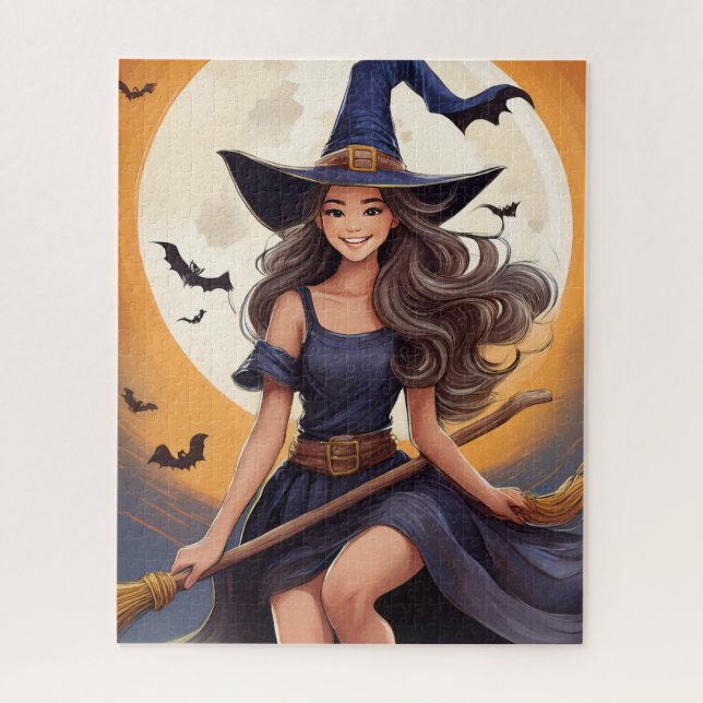 Witch Jigsaw Puzzle (Vertical)