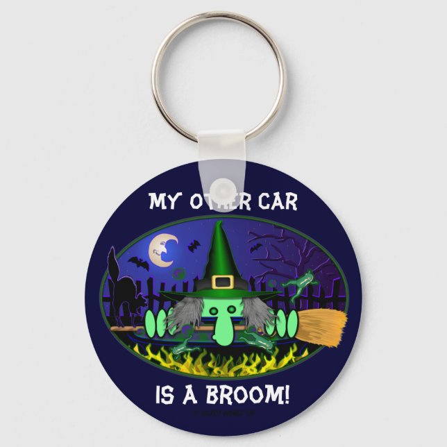 Witch Kilroy Keychain (Front)