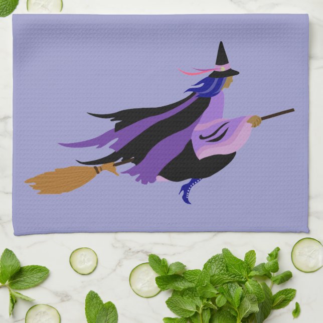 Witch Kitchen Towel (Folded)