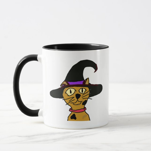 Witch Kitty Mug (Left)