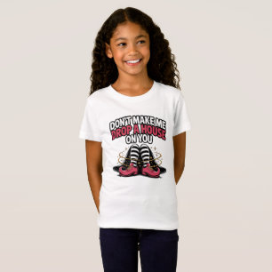 Witch Legs – Drop a House Funny Halloween Quote T-Shirt