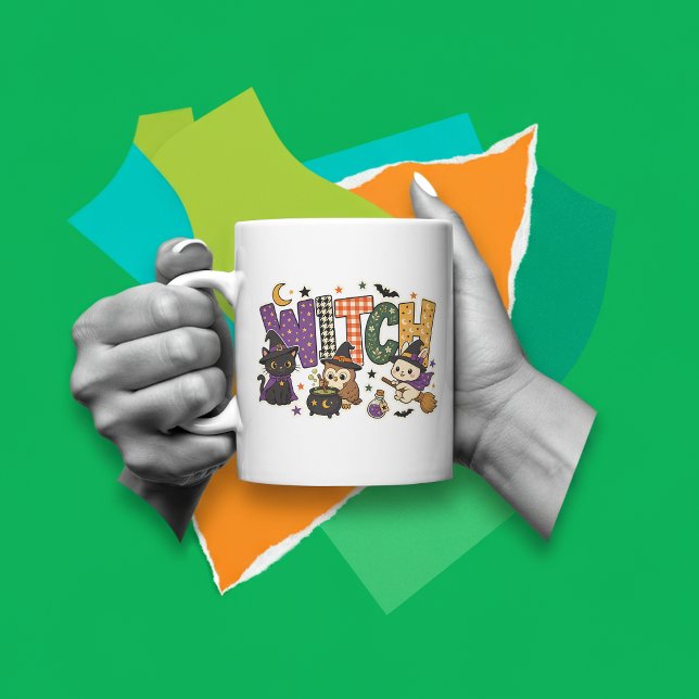 Witch Letter Block  Coffee Mug (Creator Uploaded)