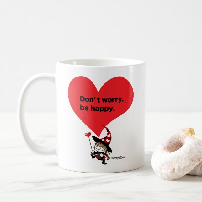 Witch Mary's Energy Gains Coffee Mug (With Donut)