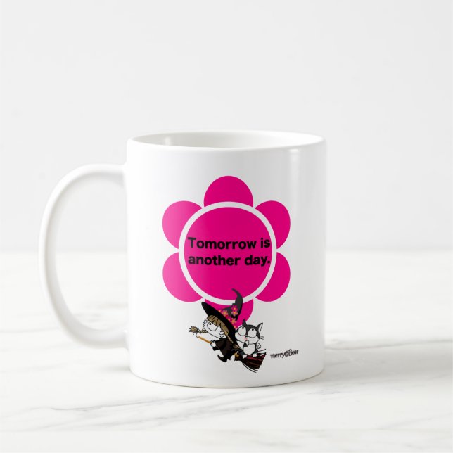 Witch Mary's Energy Gains Coffee Mug (Left)