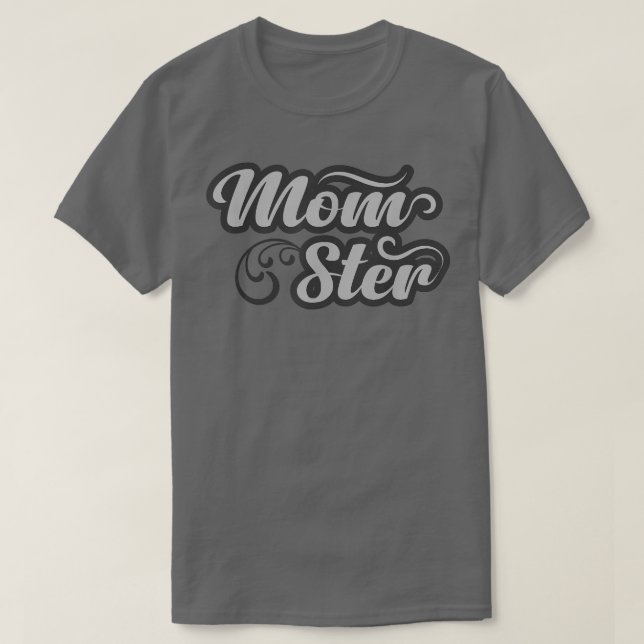Witch MOM Ster Funny Halloween Tees  (Design Front)