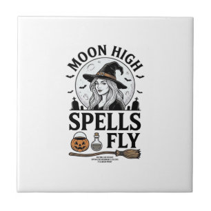 Witch Moon Shirt Vintage Engraving Halloween Tee_1 Tile