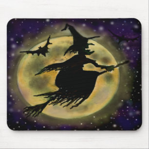 Witch Mouse Mat