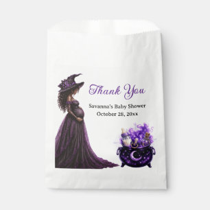 Witch Mum & Cauldron Baby Shower Favour Bag
