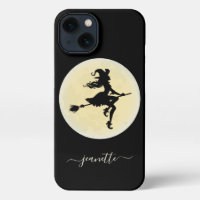 Witch on a broom Personalised