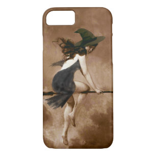 Witch on Broom Iphone case
