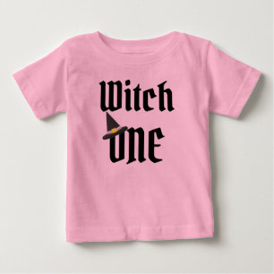 Witch One 1st Birthday Baby T-Shirt