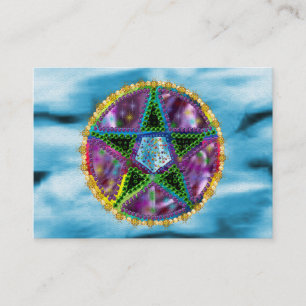 Witch Pentagram Business Card