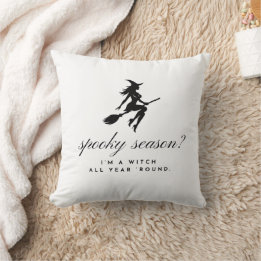 witch pillow || halloween & spooky season