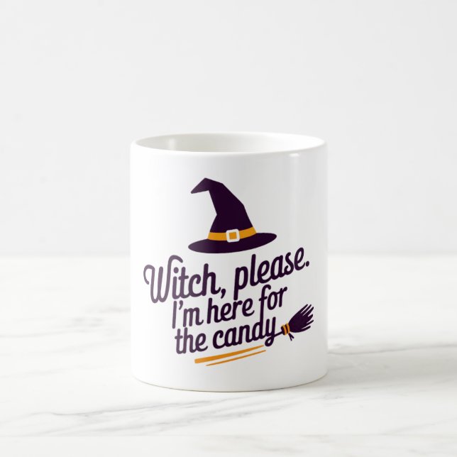 Witch, please coffee mug (Center)