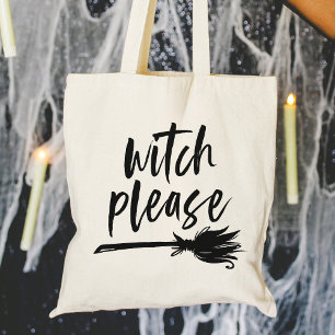 Witch Please Halloween Tote Bag