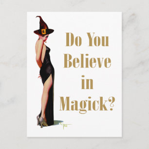 Witch Postcard