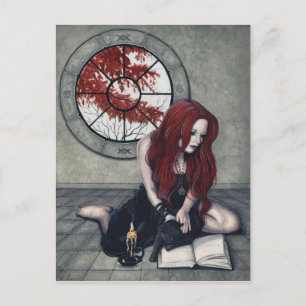 Witch Postcard Spellbook