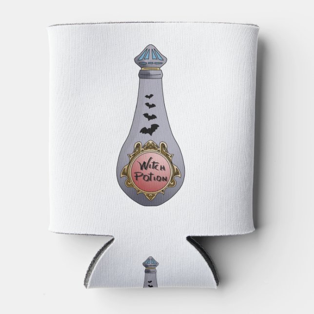 Witch Potion Can Cooler (Front)