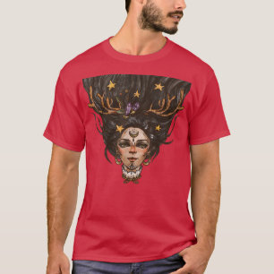 Witch Priestess Viking Pagan Wicca T-Shirt