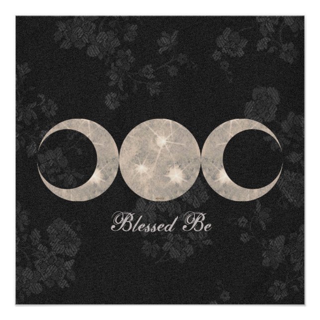 Witch Prim Triple Moon Goddess Poster (Front)