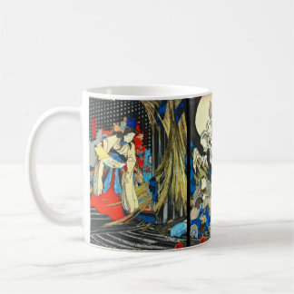 Witch Princess and Skeleton Spectre 1844 Coffee Mug