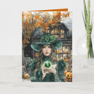Witch Put a Spell on You Halloween Card