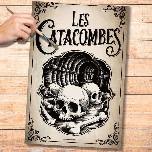 Witch Reading In Bathtub Decoupage Paper (Creator Uploaded)