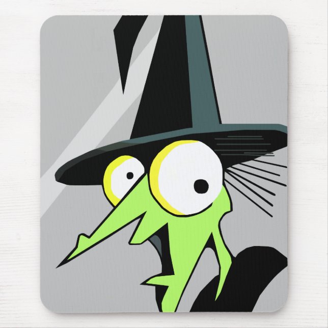 Witch Reflection Mouse Pad (Front)